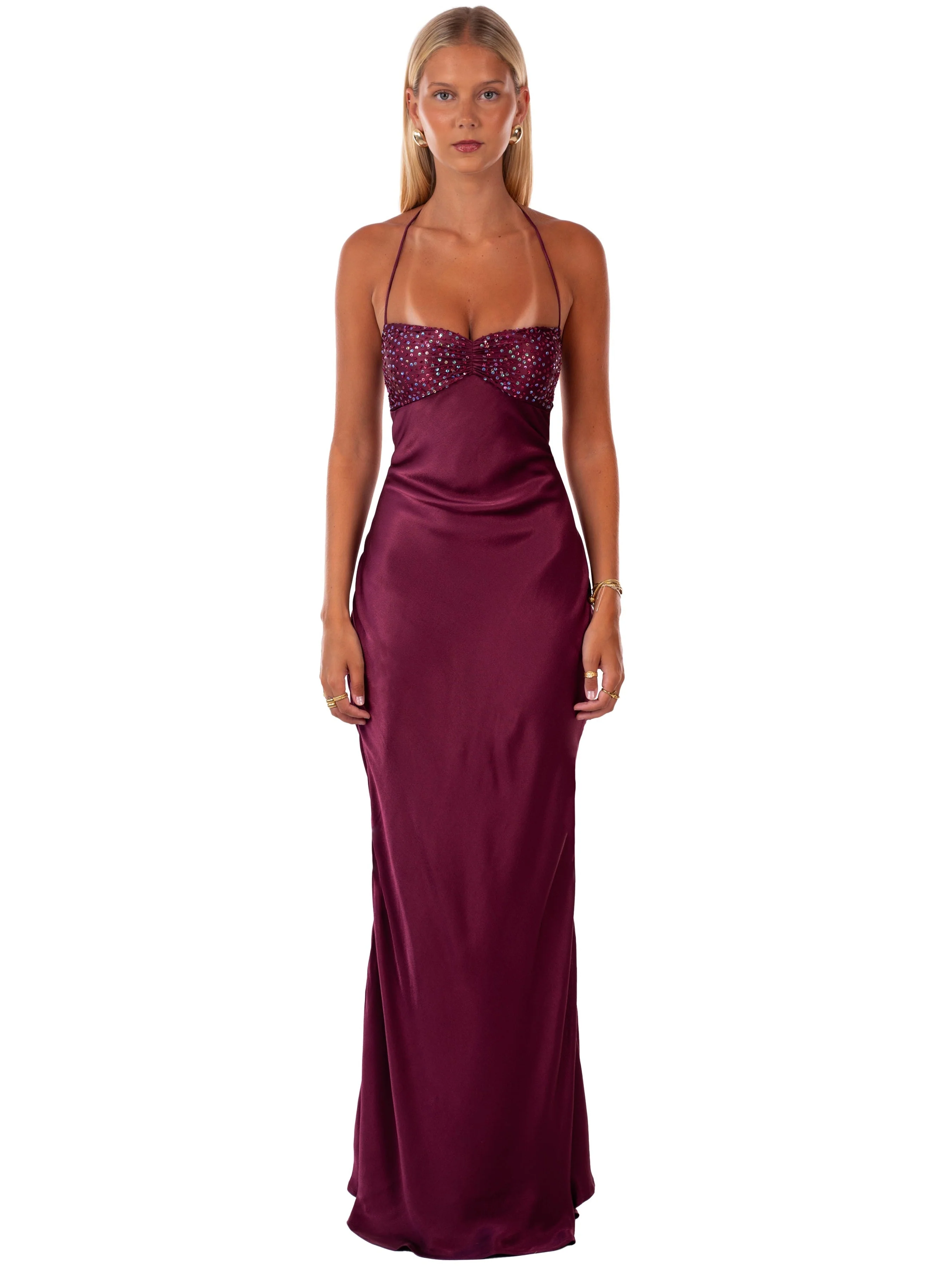 Nilysha - Elegante abito lungo senza maniche - Image 2