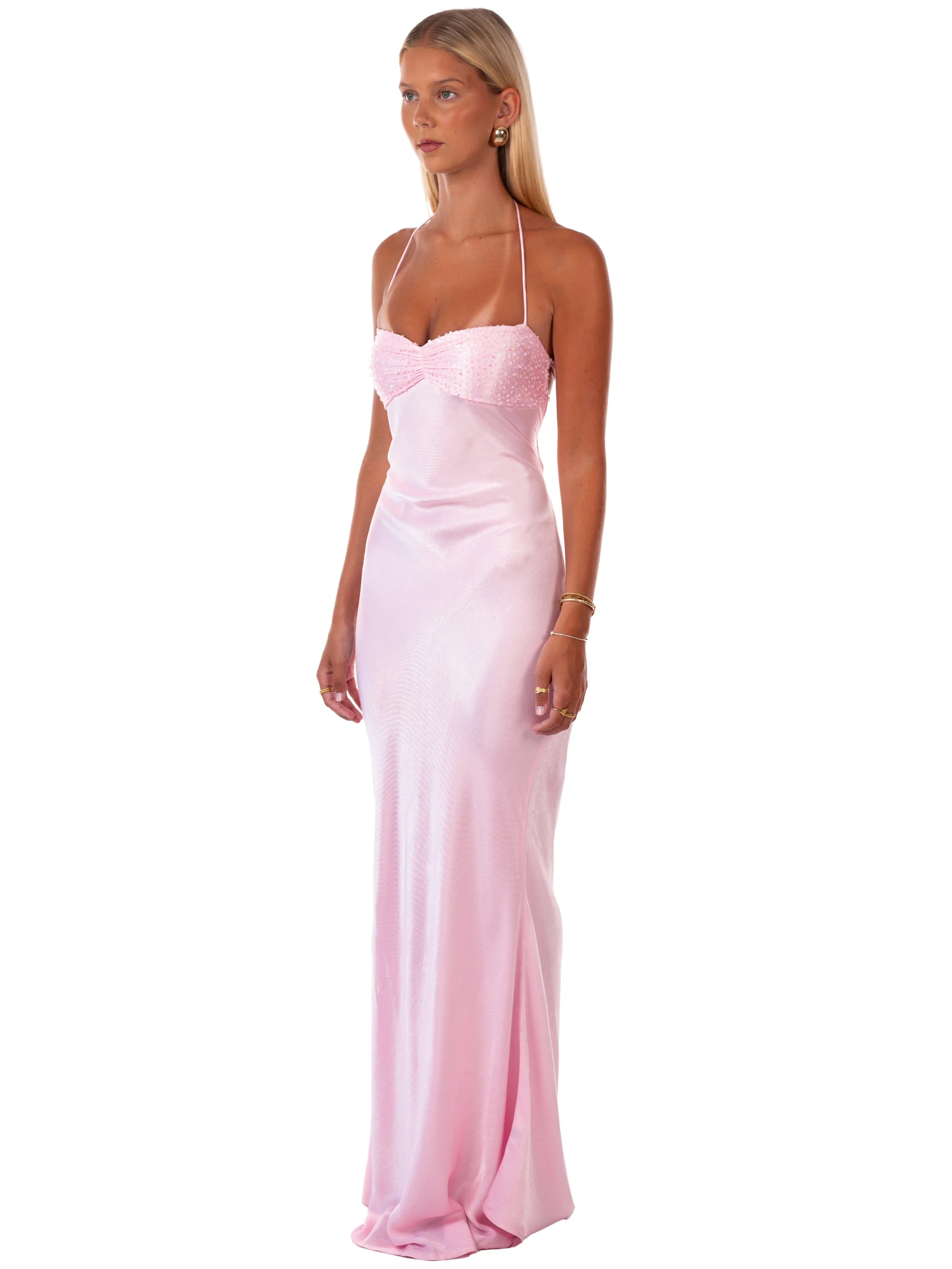 Nilysha - Elegante abito lungo senza maniche - Image 3