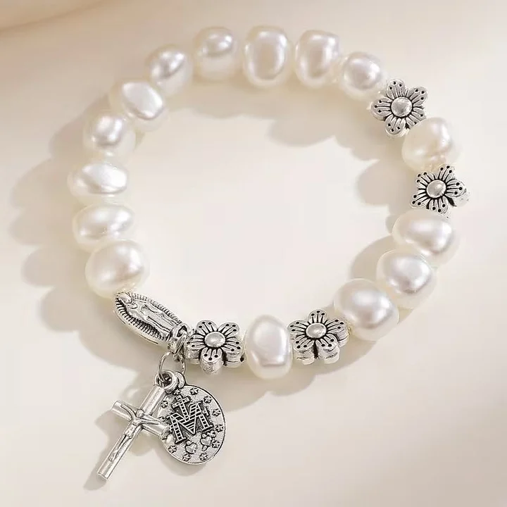 Ninetta - Bracciale con Margherita della Vergine Maria Serenity - Image 5