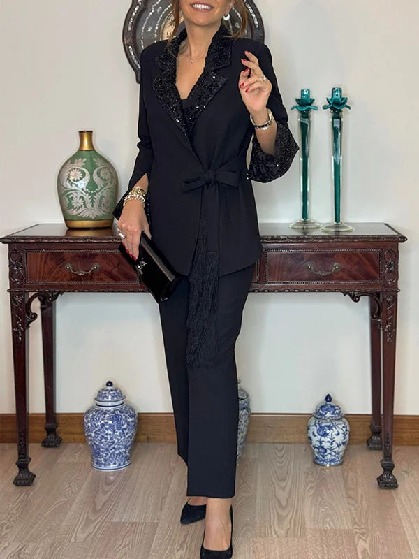 Nitzanit - Elegante Completo Giacca e Pantaloni - Image 5