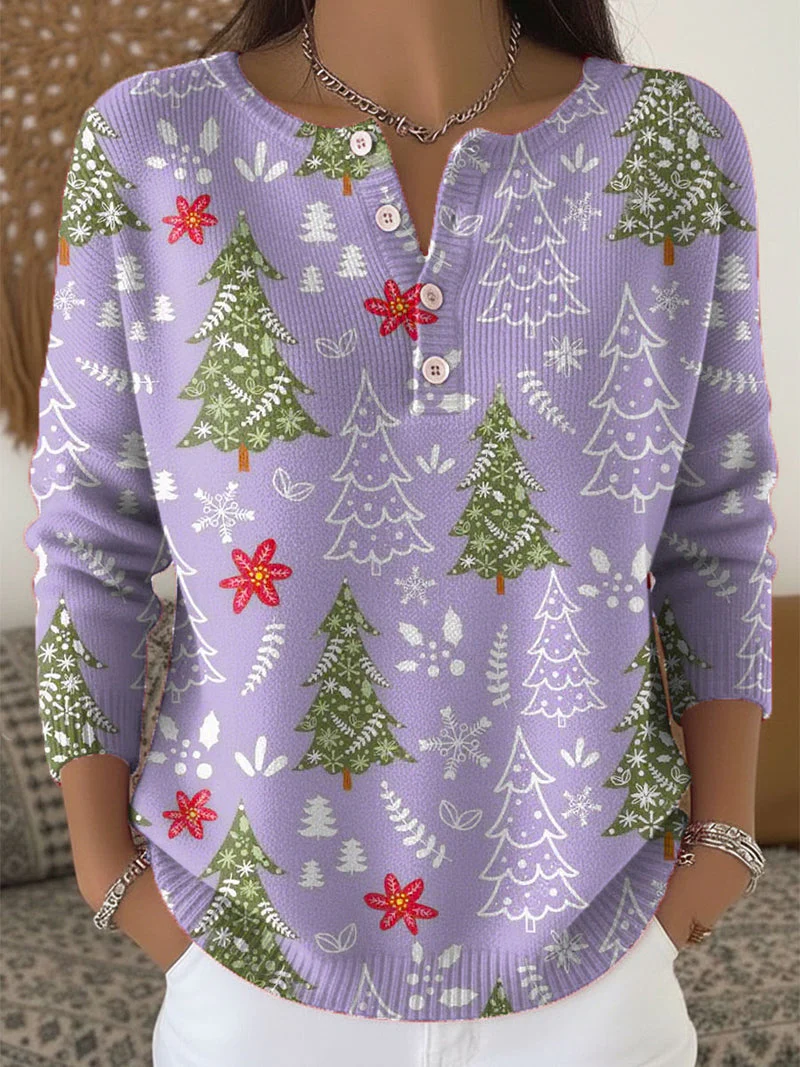 Nocchi - Maglione Natalizio Con Bottoni - Image 3
