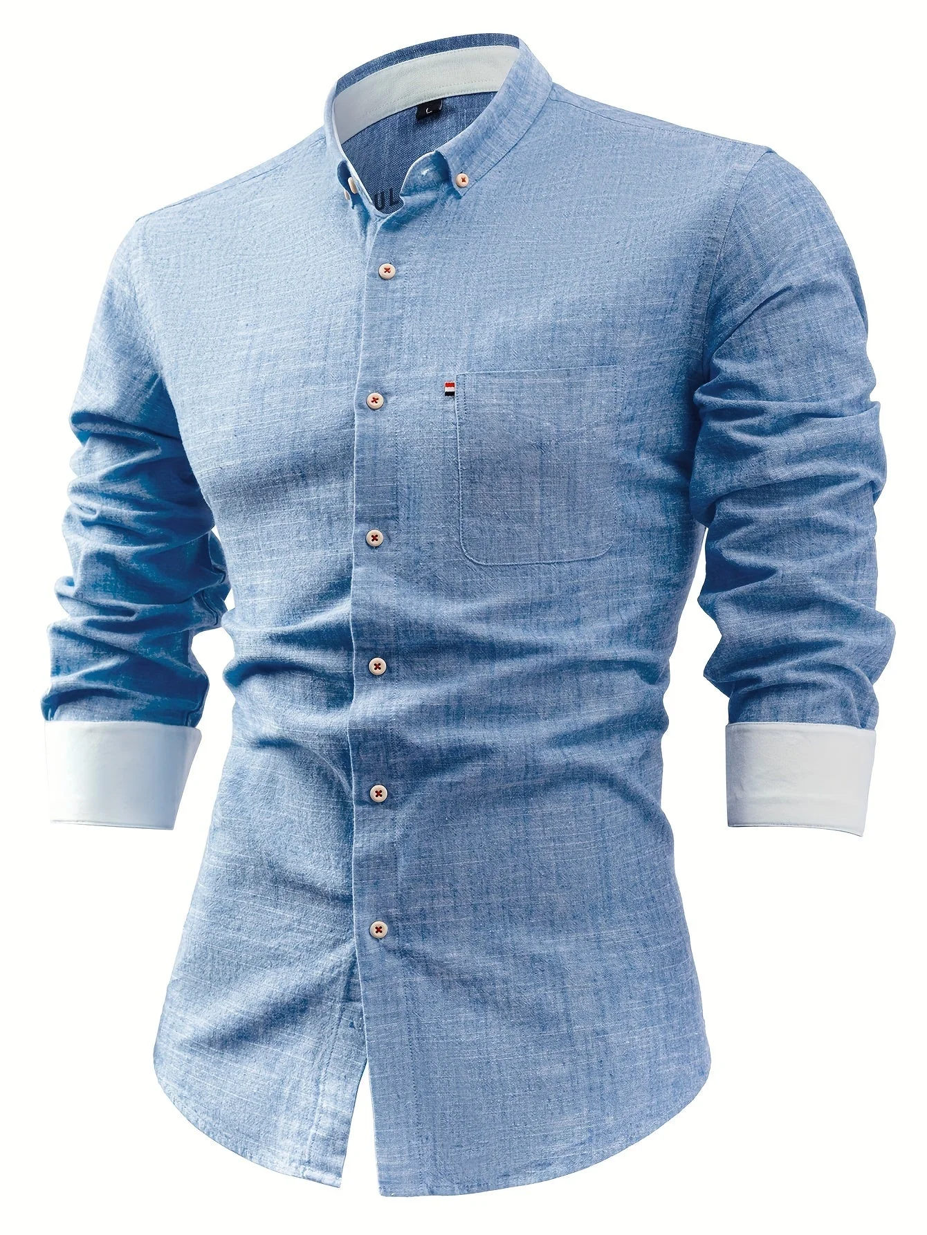 Nolan - Camicia a Maniche Lunghe Con Bottoni - Image 2