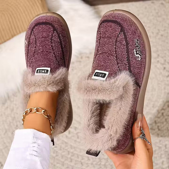 Nolani - Pantofole Invernali Alla Moda In Pelliccia Sintetica - Image 2