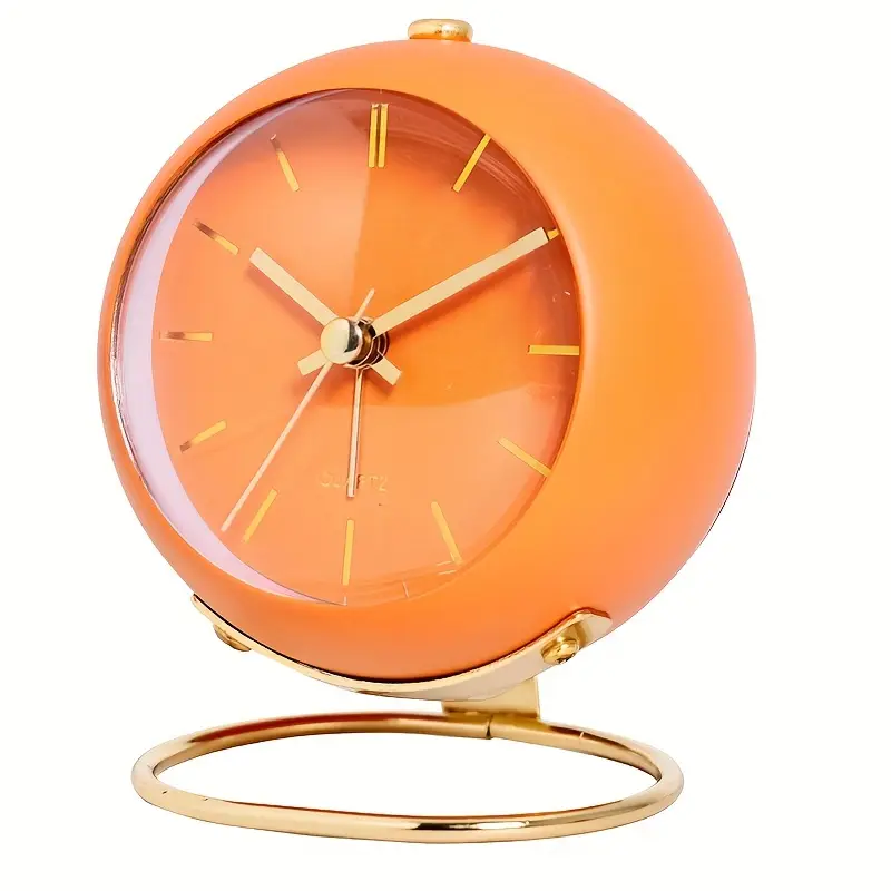 NordAura - Silenzioso Orologio Da Tavolo In Stile Nordico Per l'arredamento Della Casa - Image 3