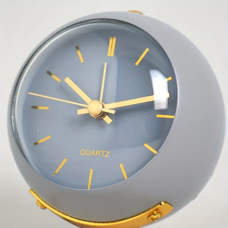 NordAura - Silenzioso Orologio Da Tavolo In Stile Nordico Per l'arredamento Della Casa - Image 7