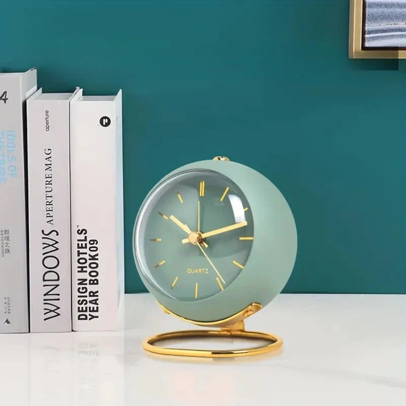 NordAura - Silenzioso Orologio Da Tavolo In Stile Nordico Per l'arredamento Della Casa - Image 9