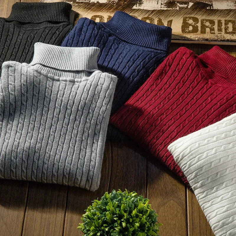 Nordin - Maglione a Manica Lunga in Maglia Warmth - Image 7