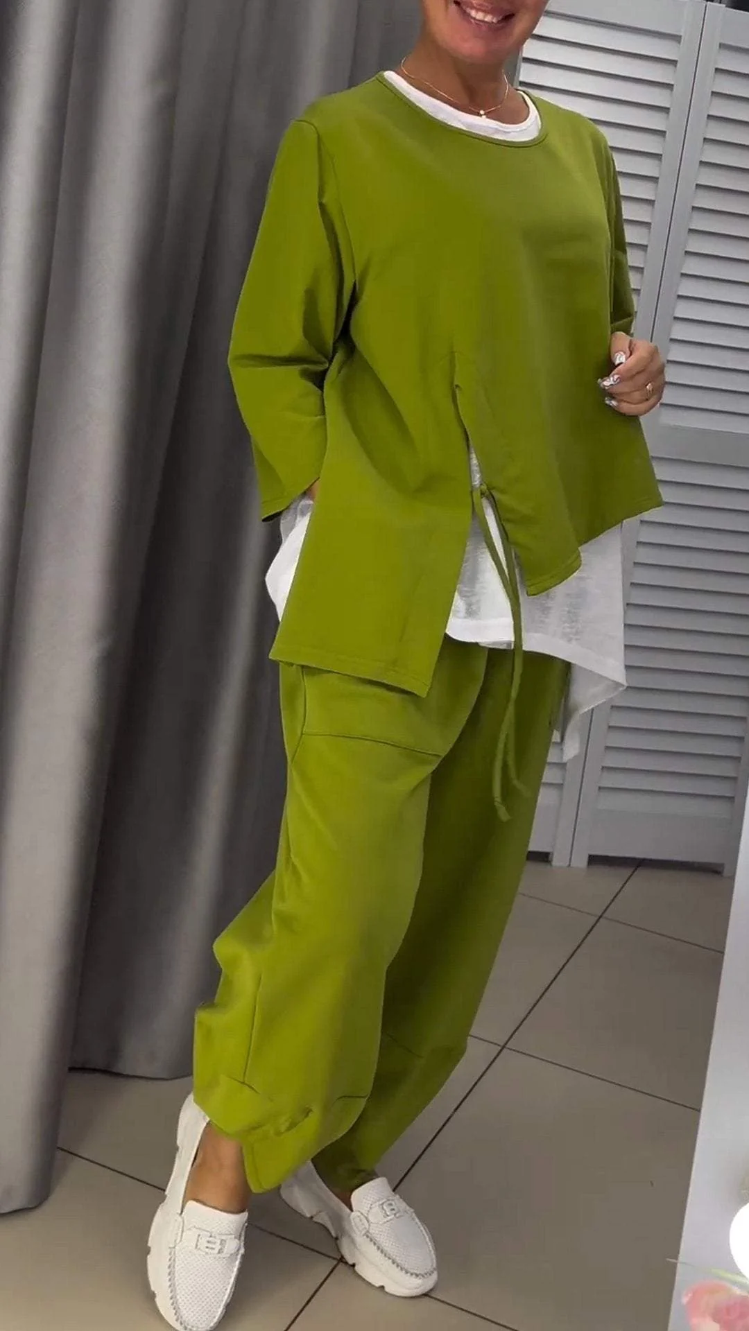 Novalie - Pantaloni Girocollo Top Set - Image 3