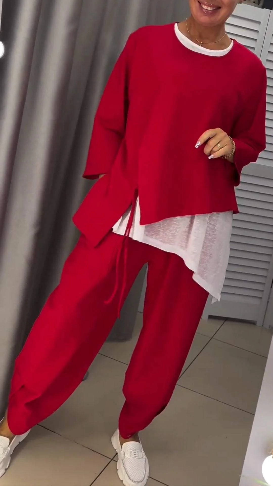 Novalie - Pantaloni Girocollo Top Set - Image 4