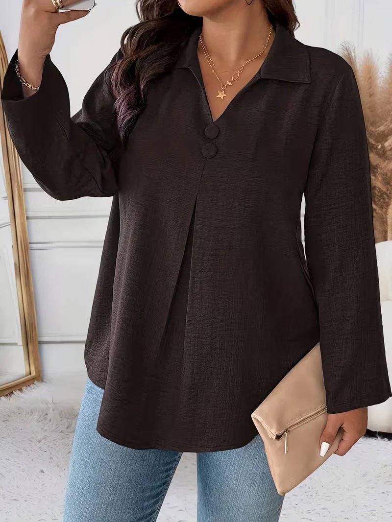 Noyelle - Camicia a Maniche Lunghe Con Bottoni - Image 23