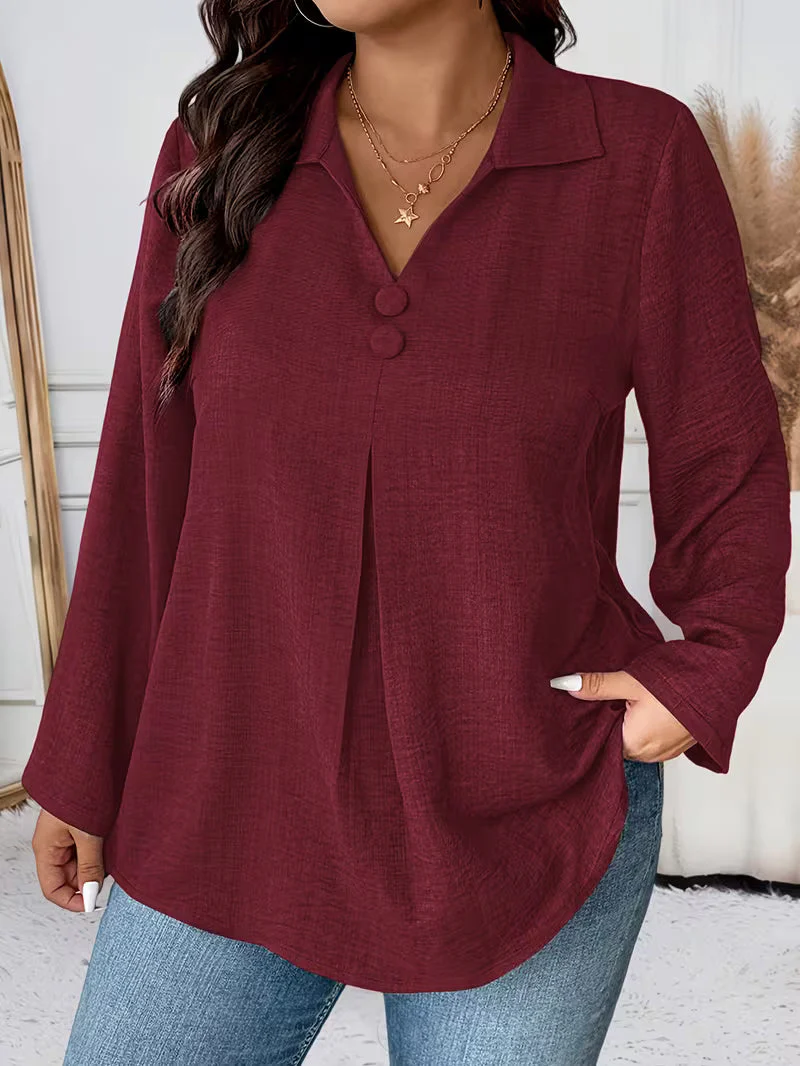 Noyelle - Camicia a Maniche Lunghe Con Bottoni - Image 4