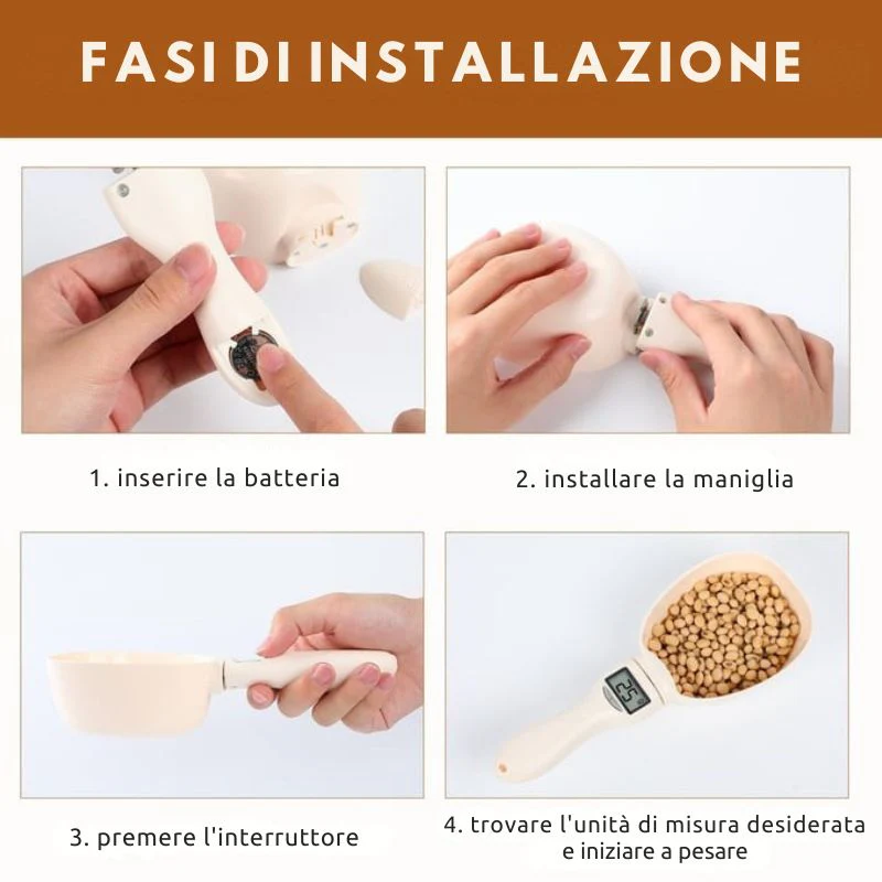 NutriScale - Bilancia Per La Misurazione Degli Alimenti - Image 4