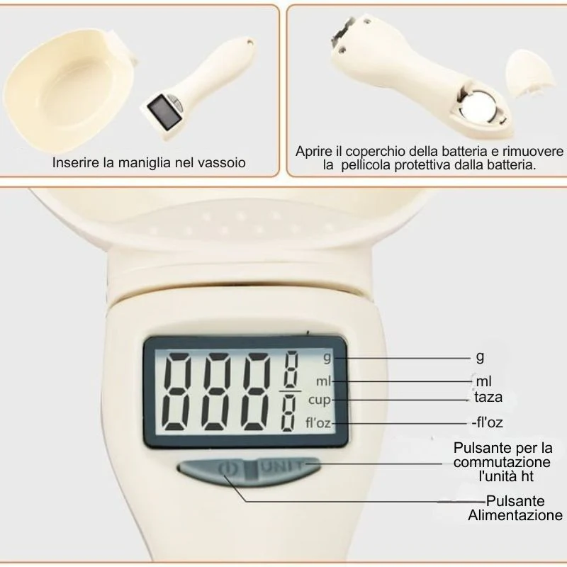 NutriScale - Bilancia Per La Misurazione Degli Alimenti - Image 5