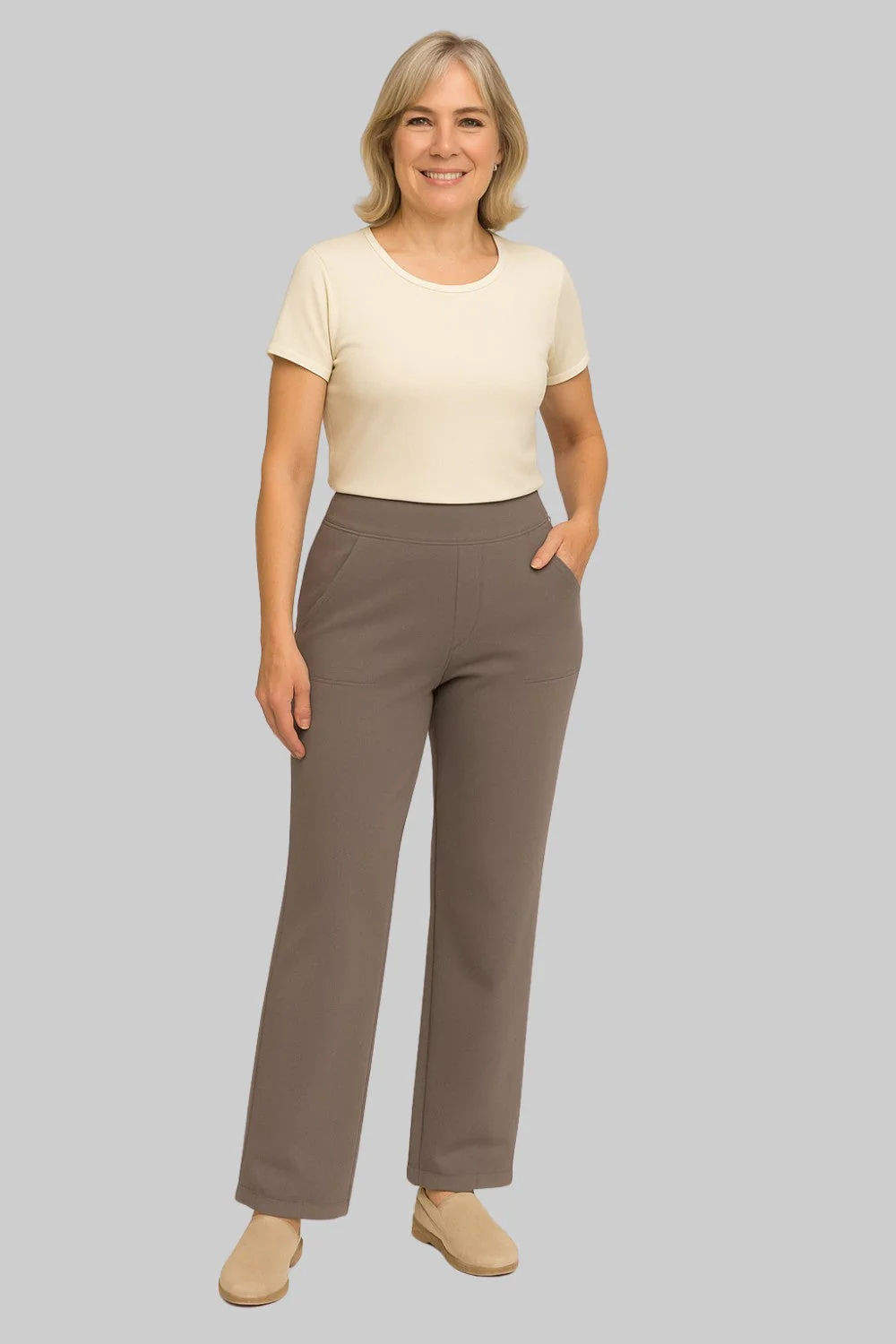 Obara - Pantaloni Comodi Ed Elasticizzati - Image 10