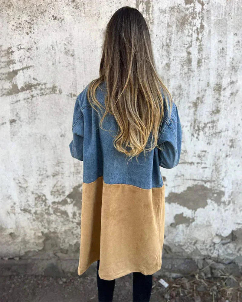 Olatz - Trench In Denim - Image 3