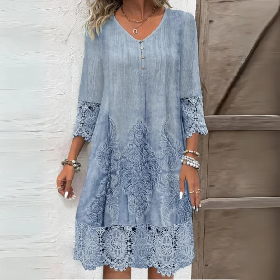 Ondessa - Elegante Abito In Pizzo