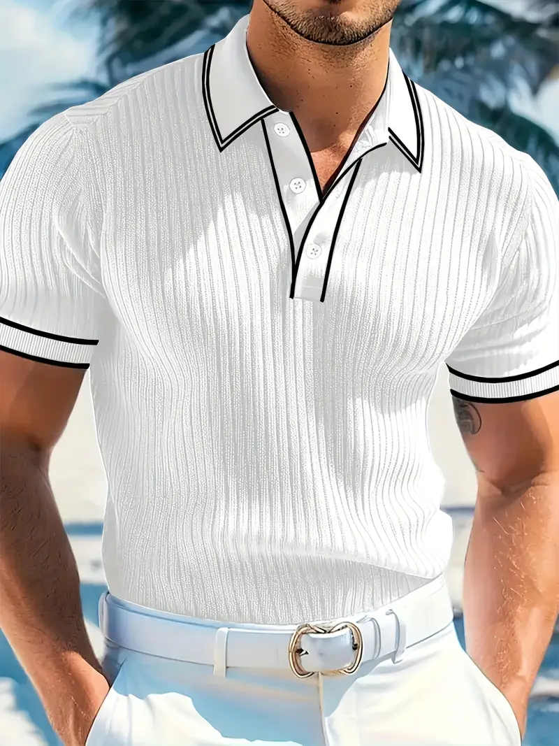 Orestis - Elegante Polo A Maniche Corte - Image 3