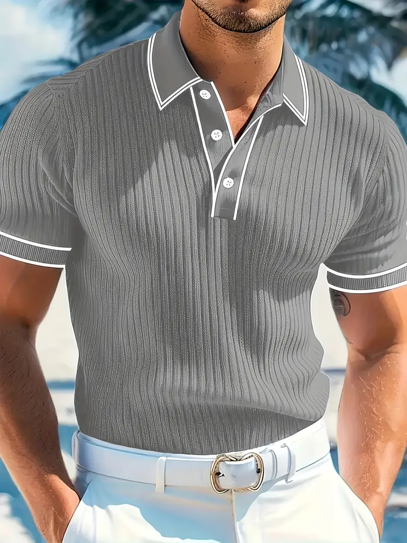 Orestis - Elegante Polo A Maniche Corte - Image 4