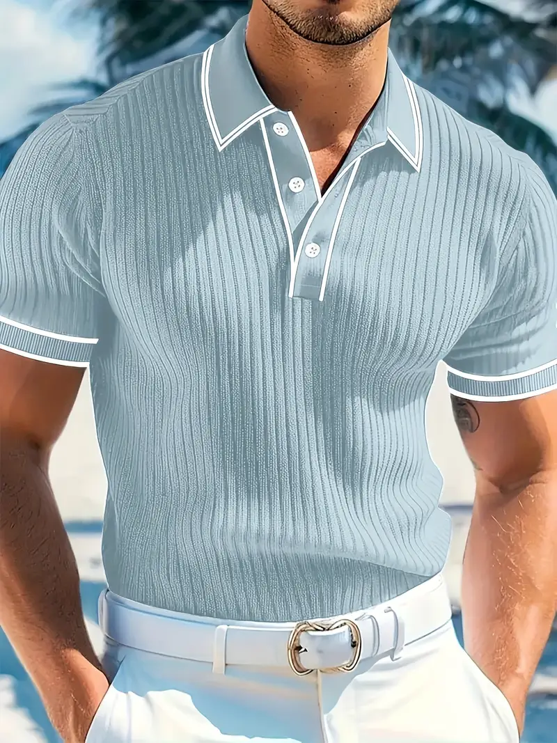 Orestis - Elegante Polo A Maniche Corte - Image 5