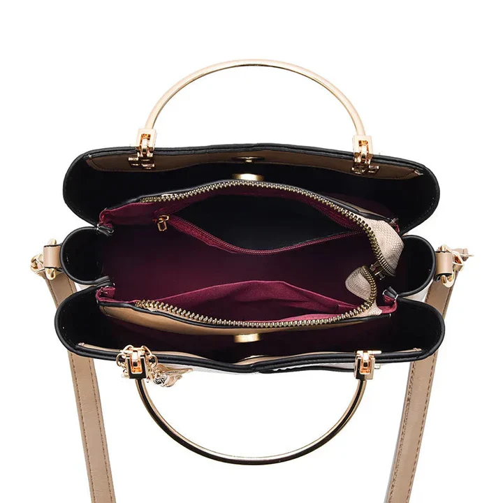 Orianna - Borsa Moderna Bicolore Firmata - Image 12