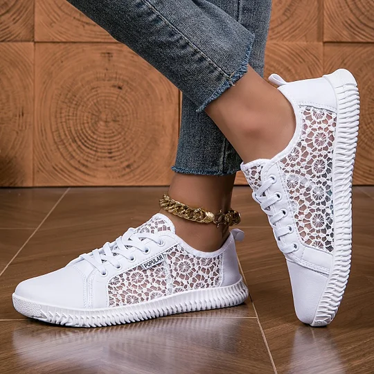 Orly - Mocassino Stringato in Mesh Traspirante - Image 2