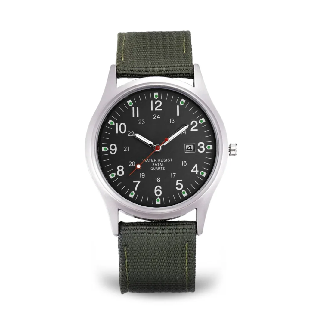 Orologio da polso casual ispirato al militare - Image 10