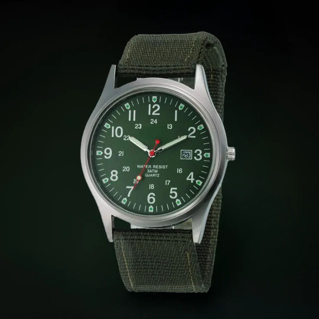 Orologio da polso casual ispirato al militare - Image 3