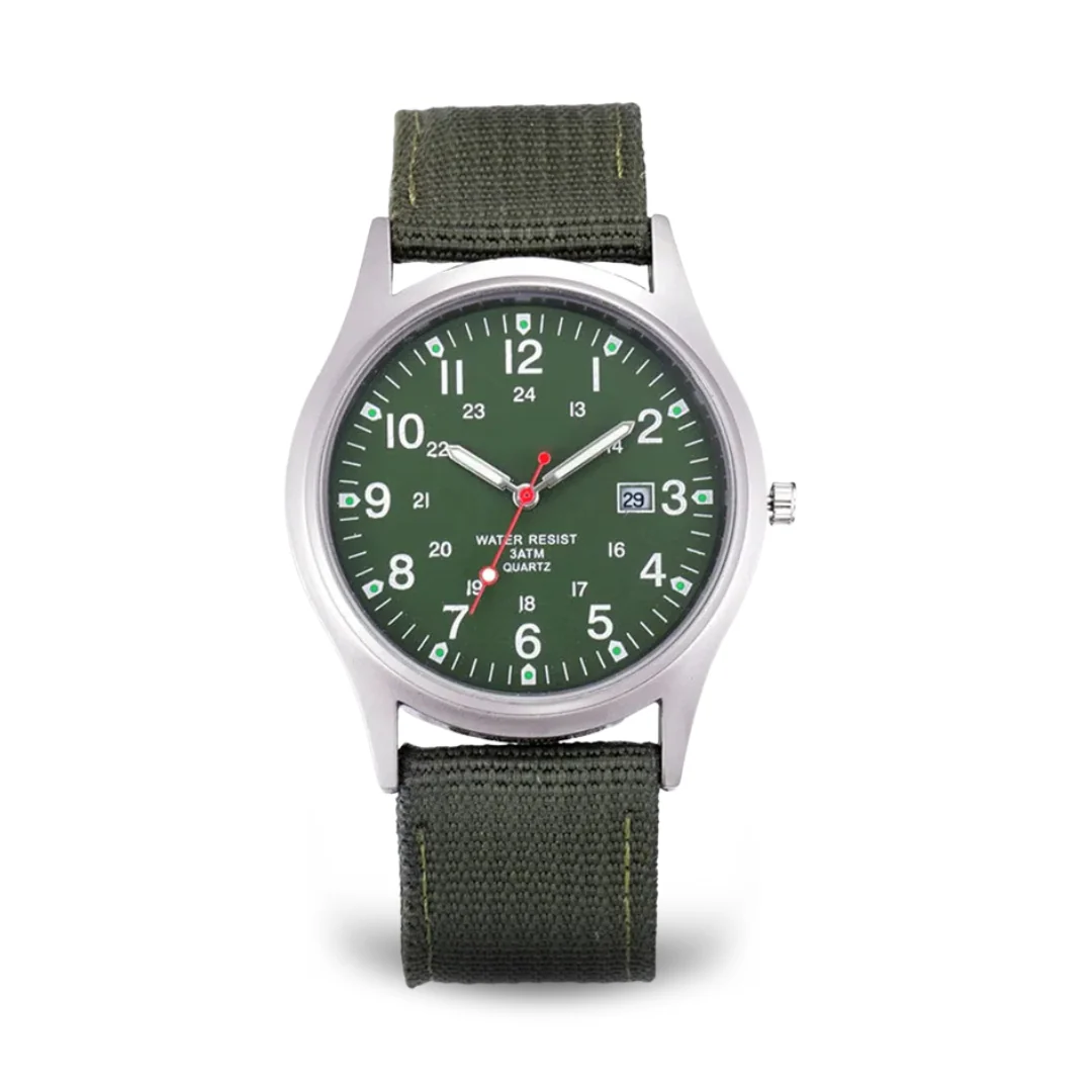Orologio da polso casual ispirato al militare - Image 7