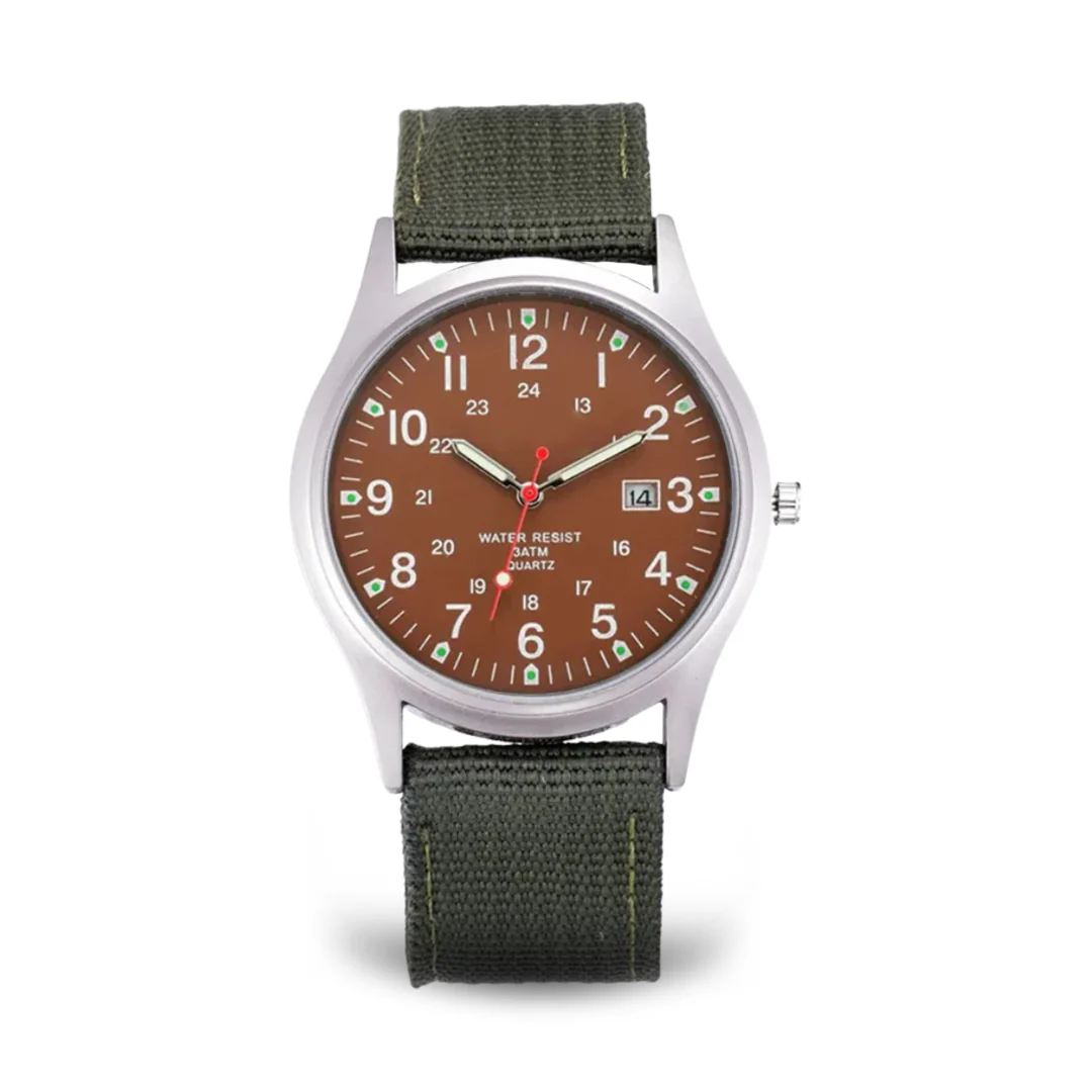 Orologio da polso casual ispirato al militare - Image 9