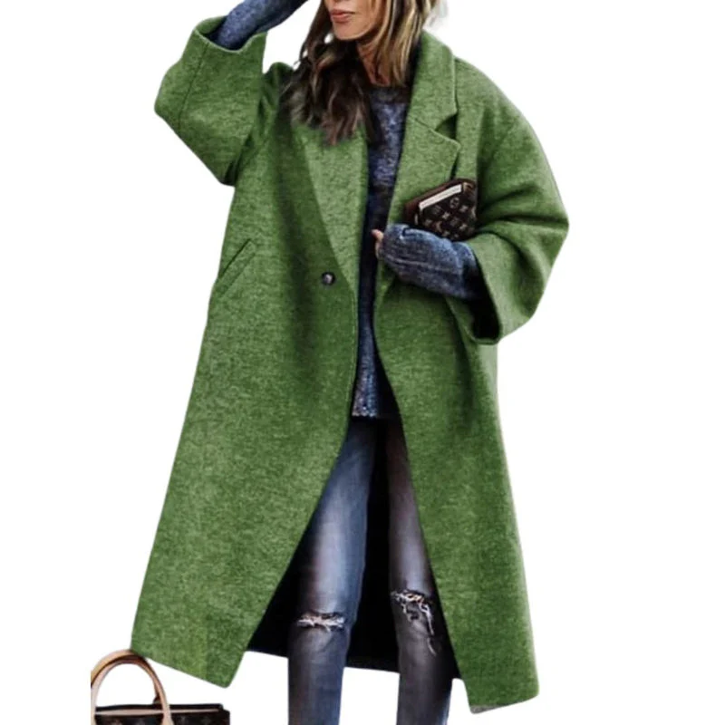 Orsolya - Cappotto Stampato a Maniche Lunghe Con Tasche - Image 6
