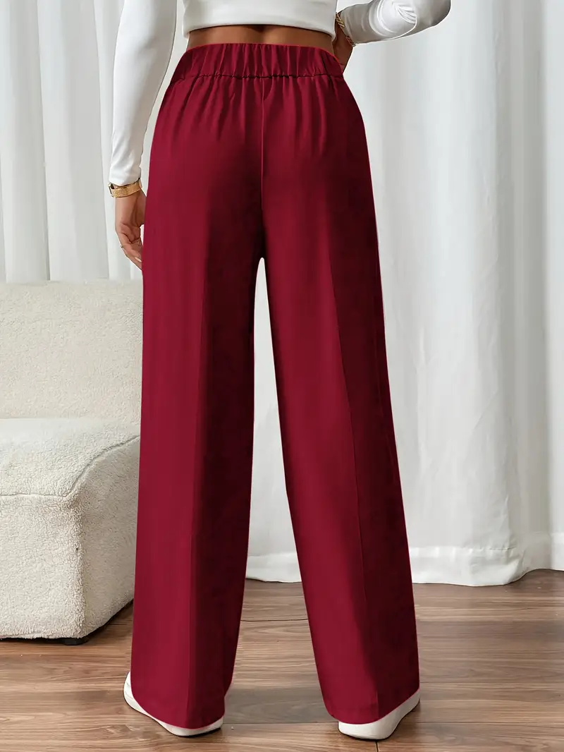 Orvella - Comodi Pantaloni a Gamba Larga Con Tasche - Image 14