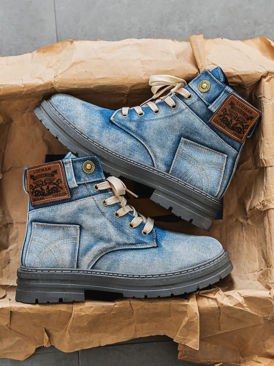 Otero - Stivali In Denim Elegante