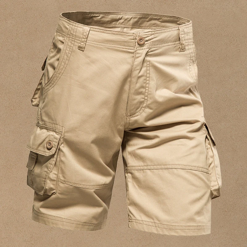 Owen - Comodi Pantaloncini Estivi Con Tasche Multiplo - Image 3