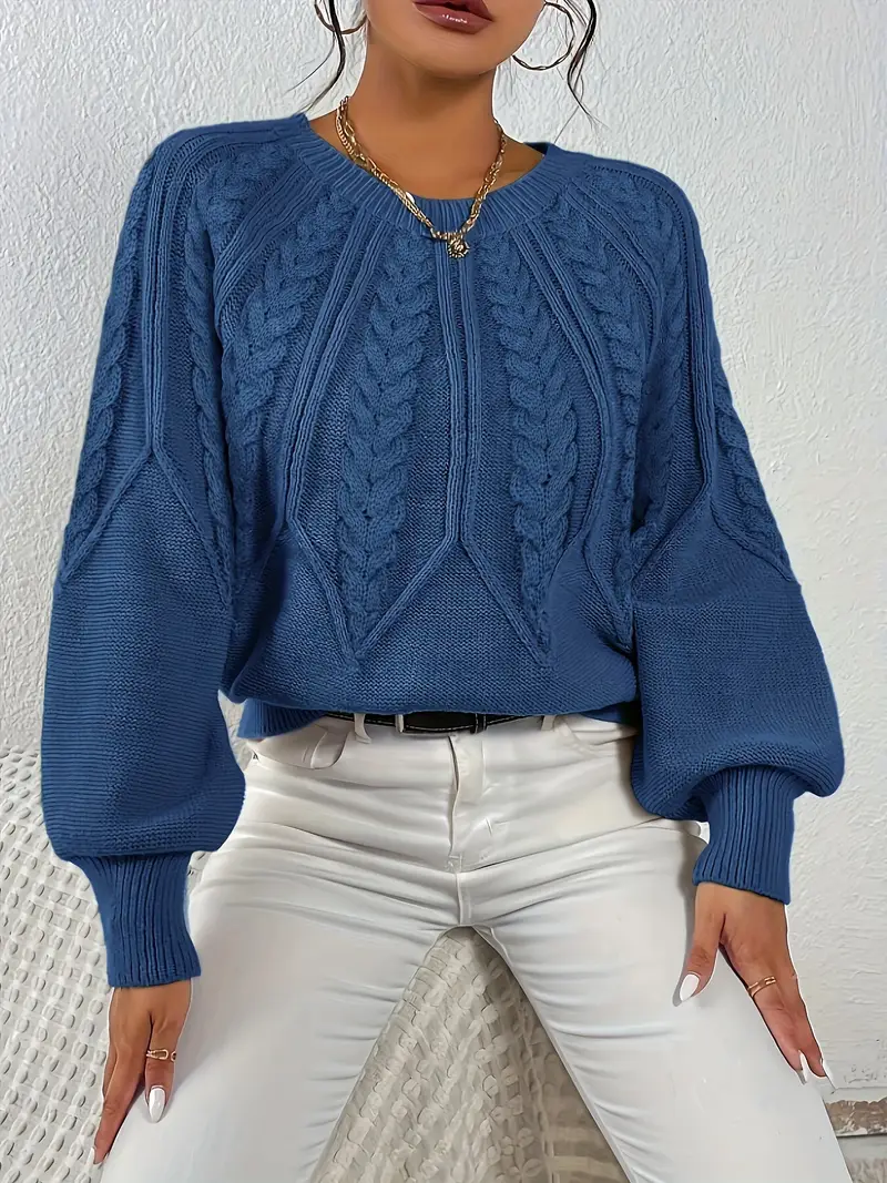 Özden - Elegante Maglione a Maniche Lunghe - Image 18