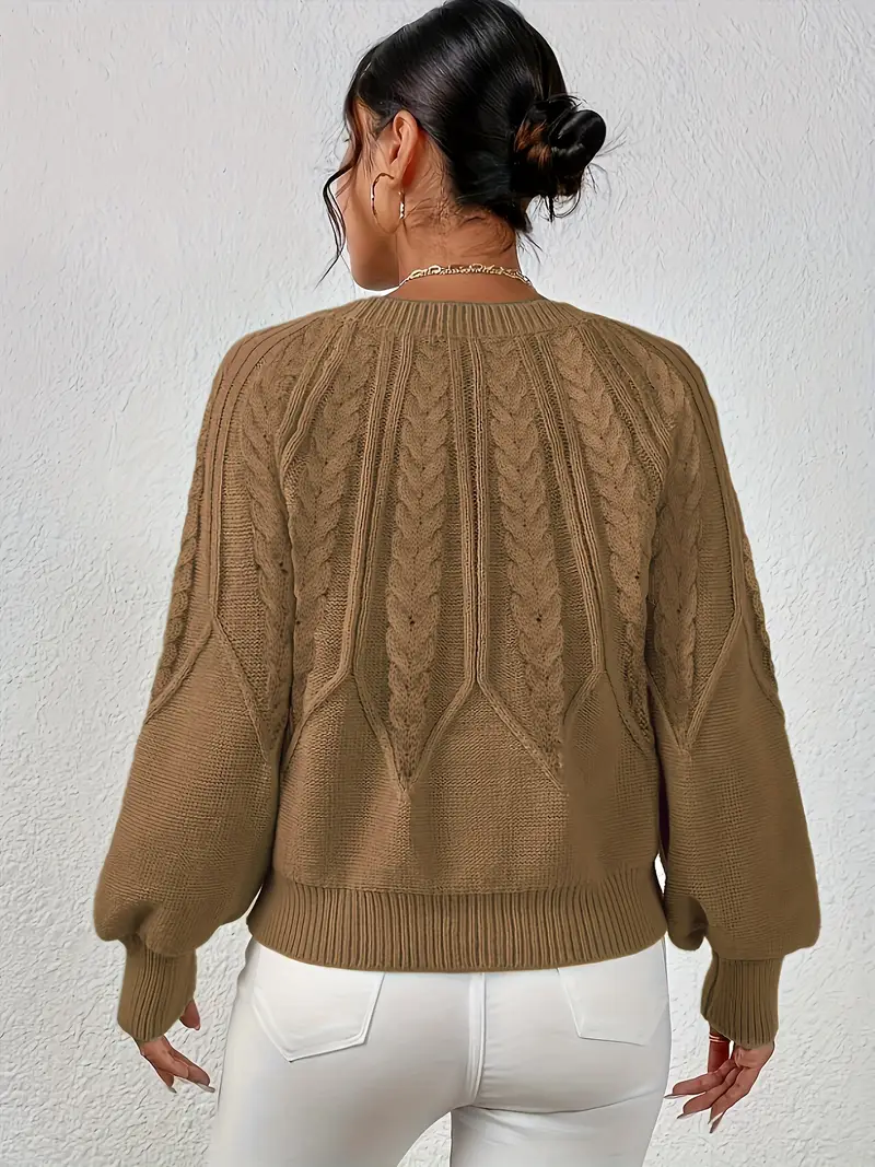 Özden - Elegante Maglione a Maniche Lunghe - Image 23