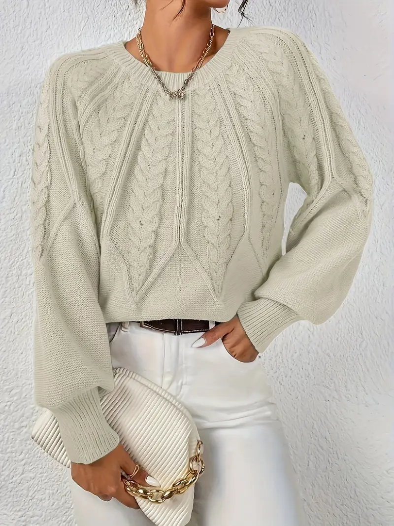 Özden - Elegante Maglione a Maniche Lunghe - Image 9
