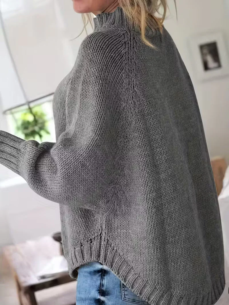 Pamella - Maglione Sovradimensionato Lavorato a Trecce - Image 7