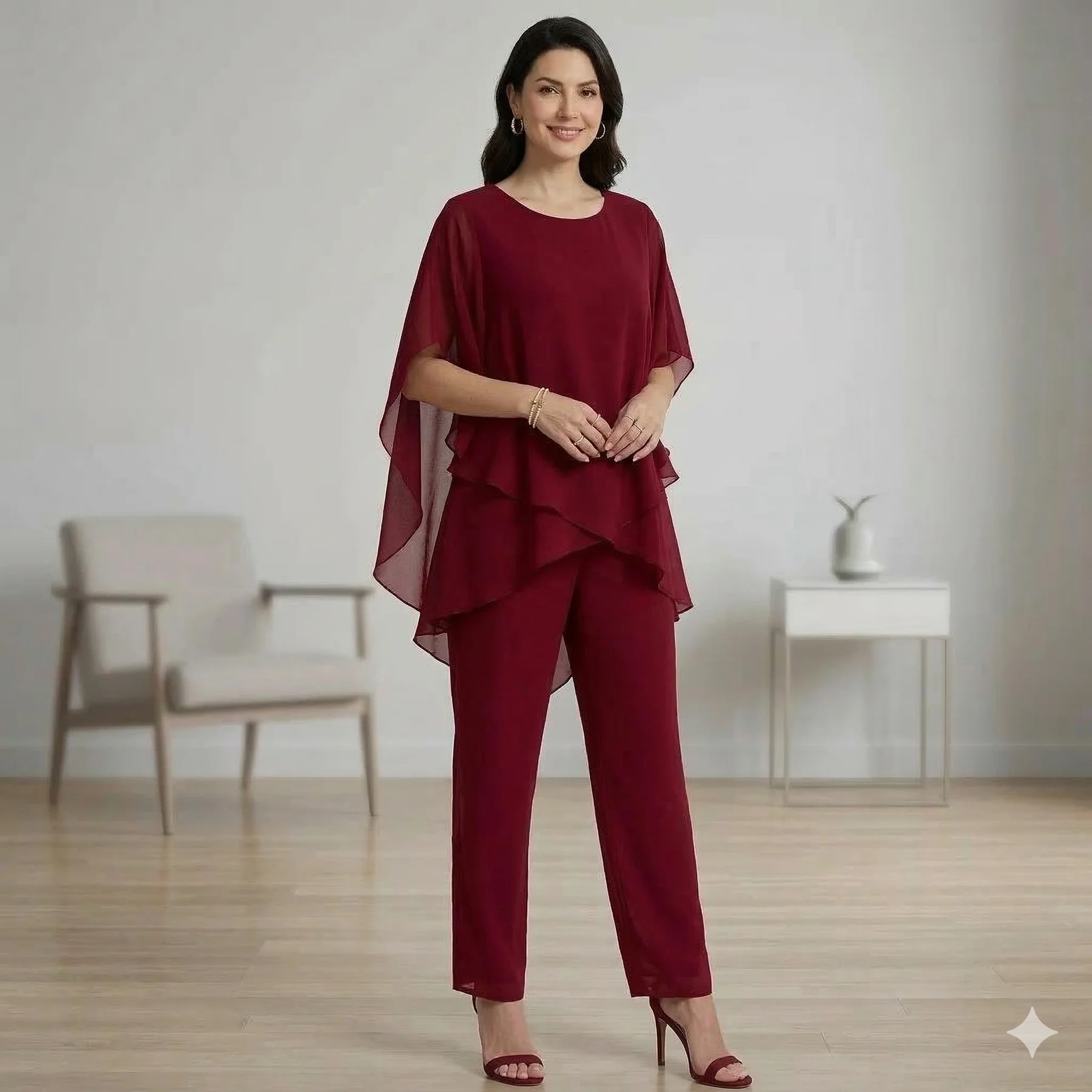 Panam - Set Con Pantaloni a Gamba Larga