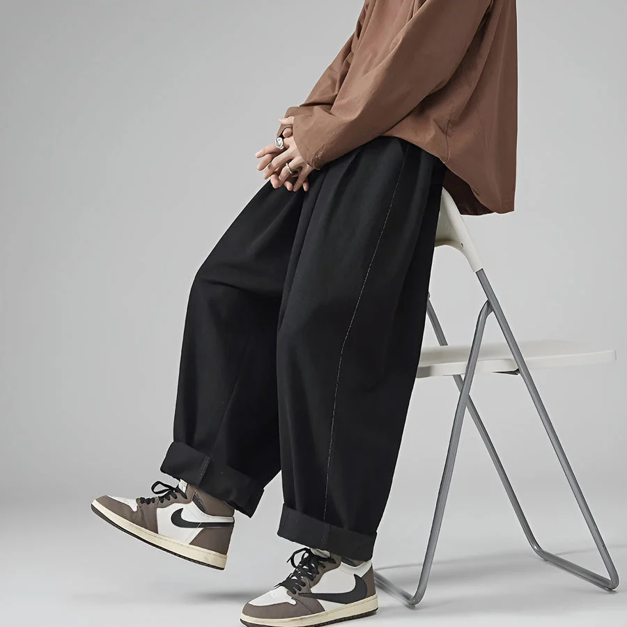 Paolino - Pantaloni Eleganti Dal Taglio Ampio