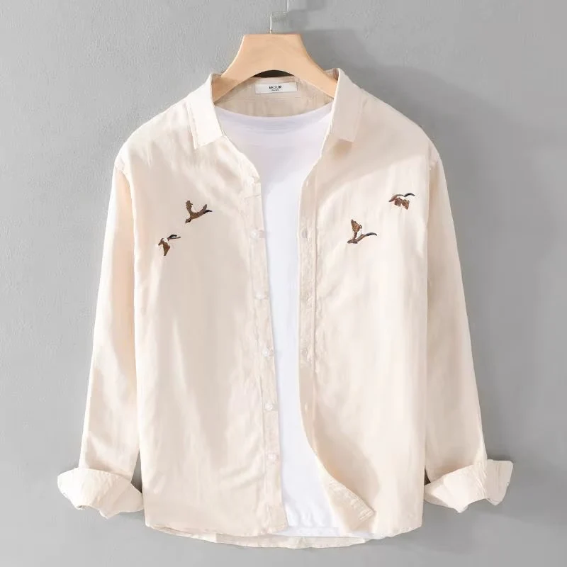 Paolo - Camicia casual Coastal Breeze