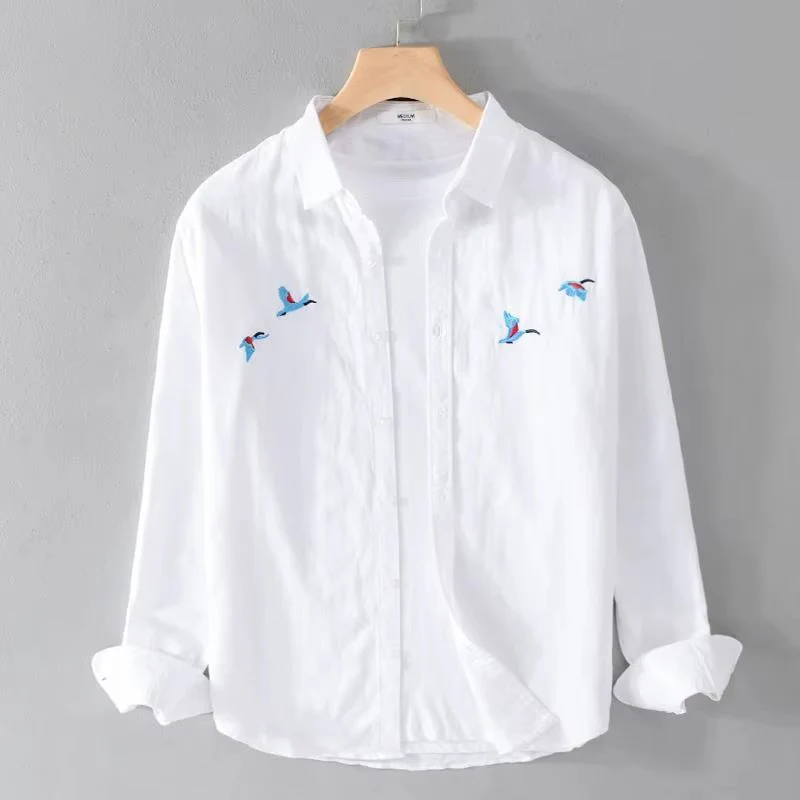 Paolo - Camicia casual Coastal Breeze - Image 2