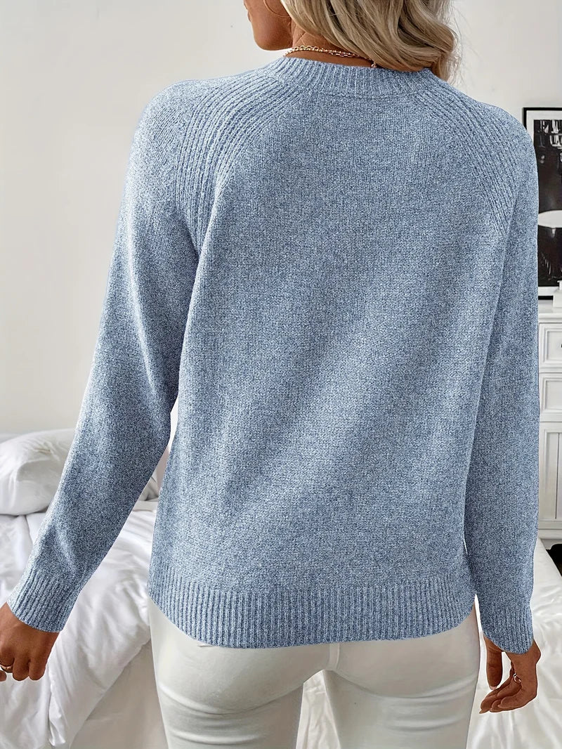 Pascuala - Elegante Maglione Lavorato a Maglia Con Perle - Image 6