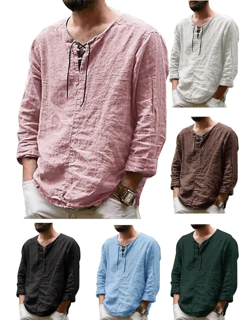 Pawel - Cotone Camicia a Maniche Lunghe - Image 11