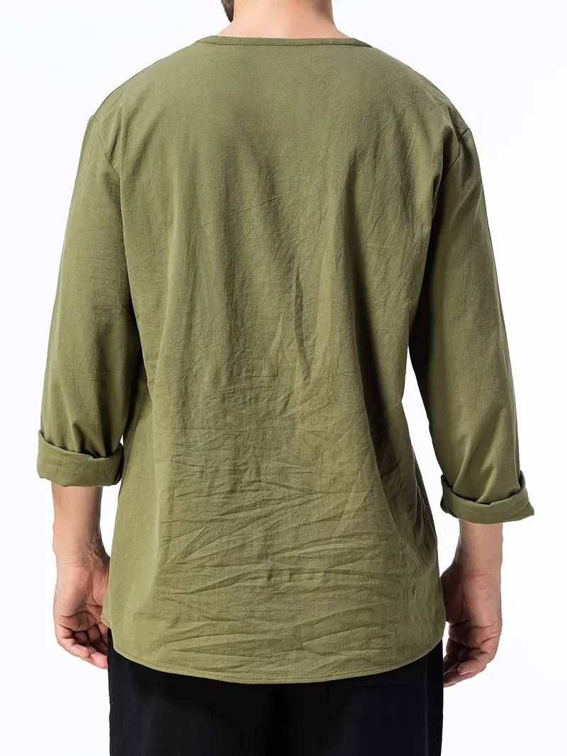 Pawel - Cotone Camicia a Maniche Lunghe - Image 12
