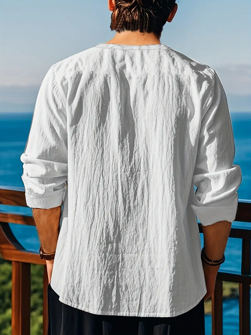 Pawel - Cotone Camicia a Maniche Lunghe - Image 14