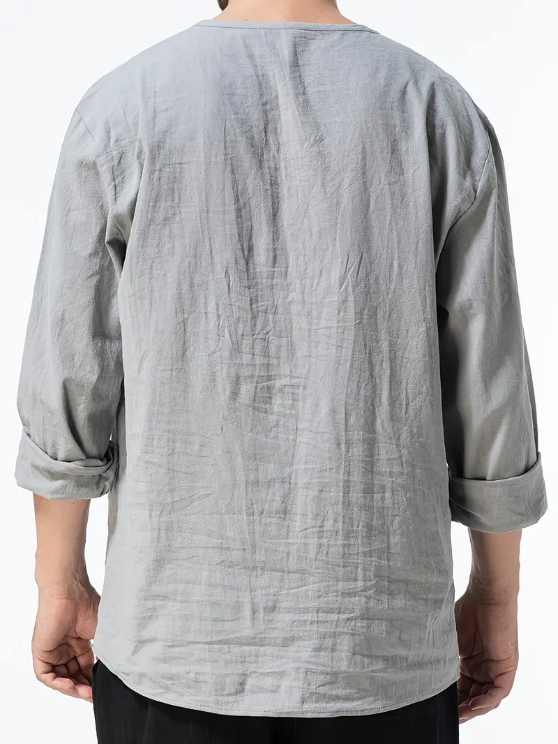 Pawel - Cotone Camicia a Maniche Lunghe - Image 15