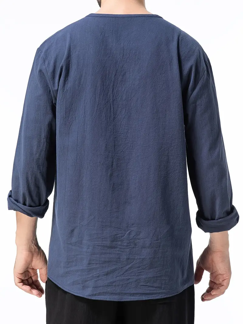Pawel - Cotone Camicia a Maniche Lunghe - Image 16