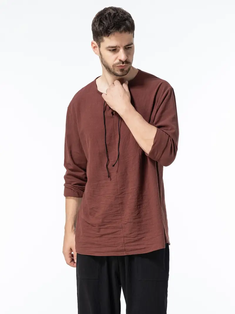Pawel - Cotone Camicia a Maniche Lunghe - Image 21