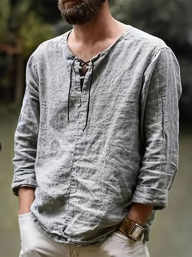 Pawel - Cotone Camicia a Maniche Lunghe - Image 4