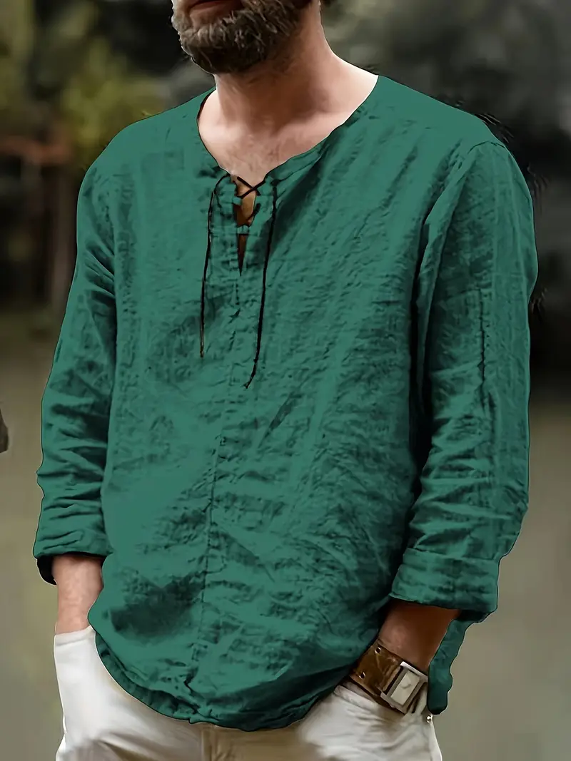 Pawel - Cotone Camicia a Maniche Lunghe - Image 7